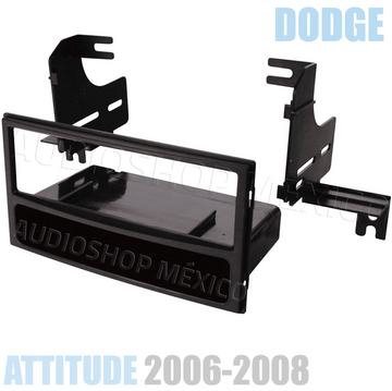 Base Frente Estéreo 1 DIN HF Audio HF-0680 Hyundai Atos 2006-2008 - Audioshop México lo mejor en Car Audio en México -  HF Audio